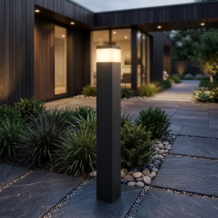 Lampe d'extérieur VESPER 1xG9/5W/230V IP44 80 cm noire