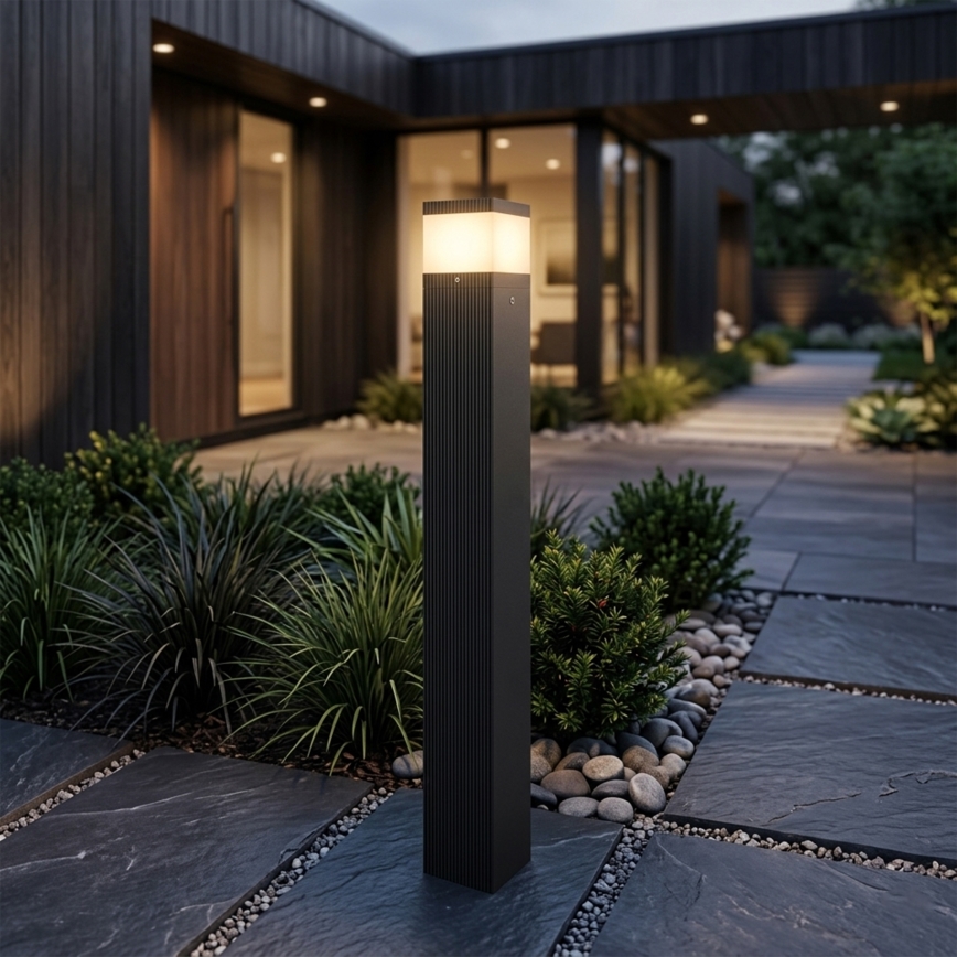 Lampe d'extérieur VESPER 1xG9/5W/230V IP44 80 cm noire