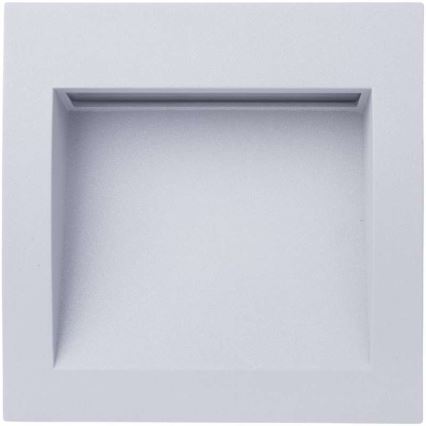 Lampe d'orientation LED encastrée d'extérieur BUILT-IN 1xLED/3W blanc chaud IP65