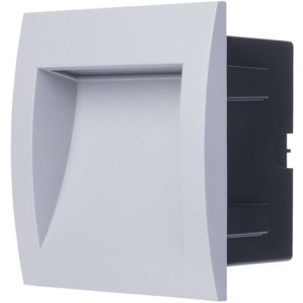 Lampe d'orientation LED encastrée d'extérieur BUILT-IN 1xLED/3W blanc chaud IP65