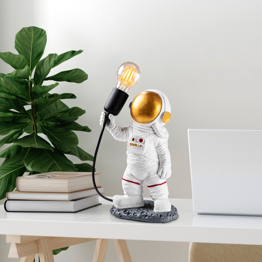 Lampe enfant ASTRONAUT 1xE27/40W/230V cuivre/blanc