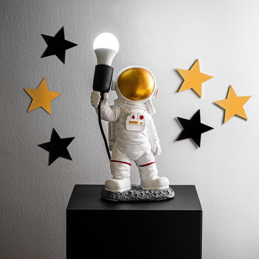 Lampe enfant ASTRONAUT 1xE27/40W/230V cuivre/blanc