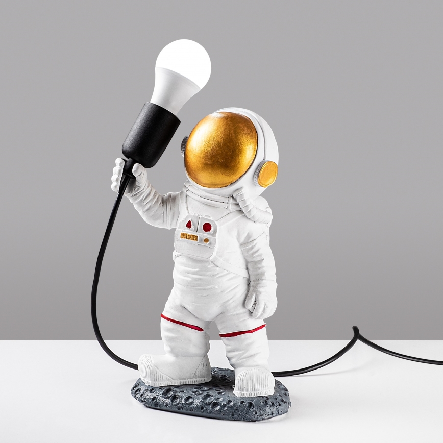 Lampe enfant ASTRONAUT 1xE27/40W/230V cuivre/blanc