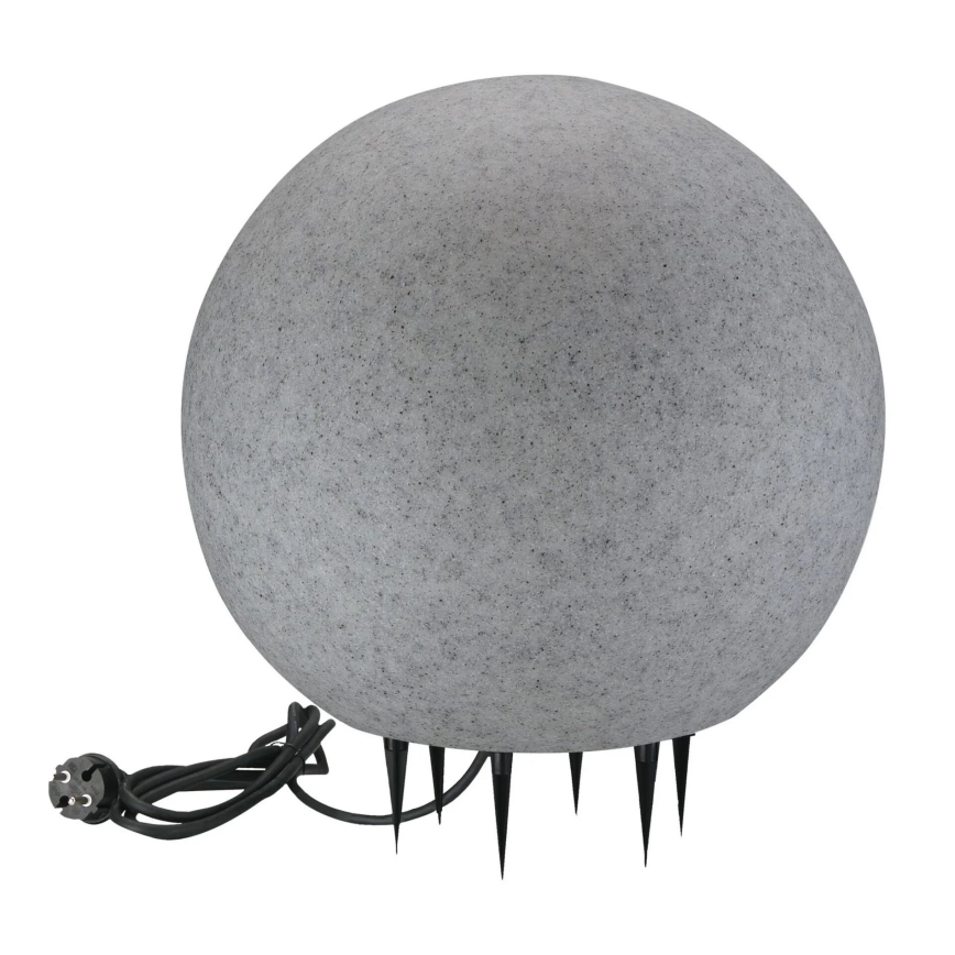 Lampe extérieur ARGENTO 1xE27/15W/230V d. 40 cm IP65 gris