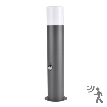 Lampe extérieure avec détecteur DALLAS 1xE27/12W/230V IP44 anthracite