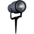Lampe extérieure LED/12W/100-240V IP65 3000K gris