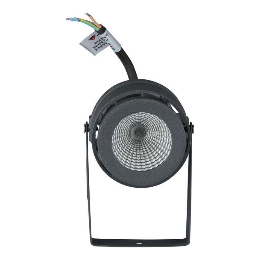 Lampe extérieure LED/12W/100-240V IP65 3000K gris