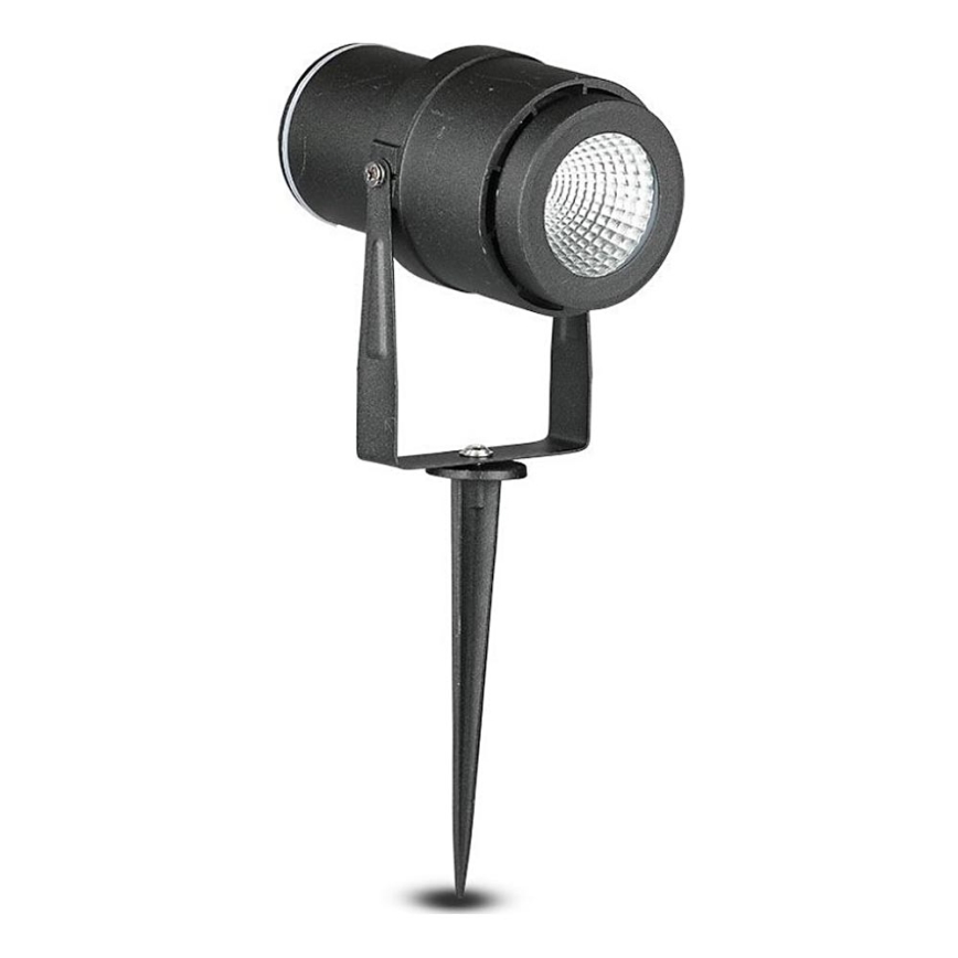 Lampe extérieure LED/12W/100-240V IP65 noir - lumière verte