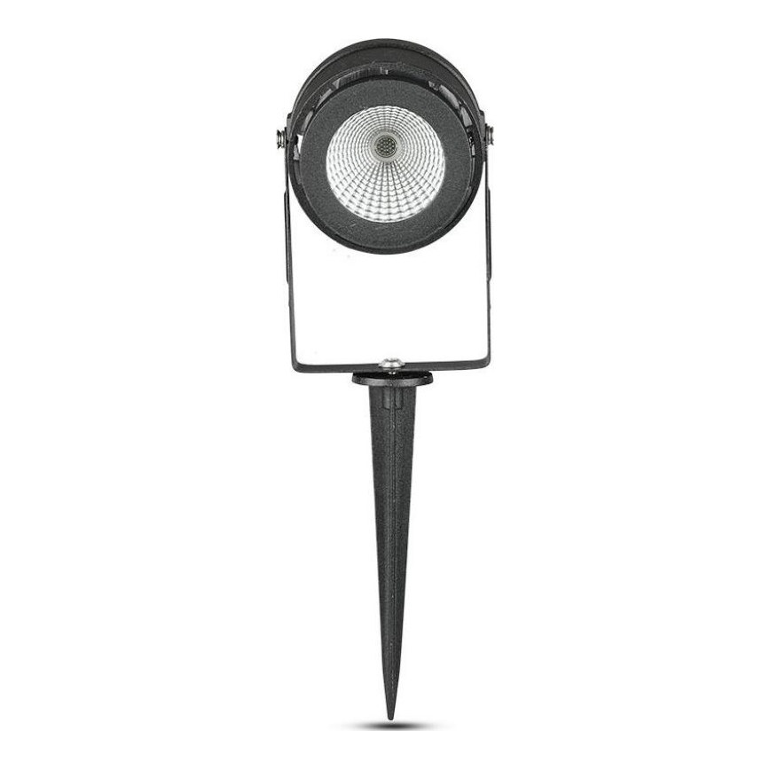 Lampe extérieure LED/12W/100-240V IP65 noir - lumière verte