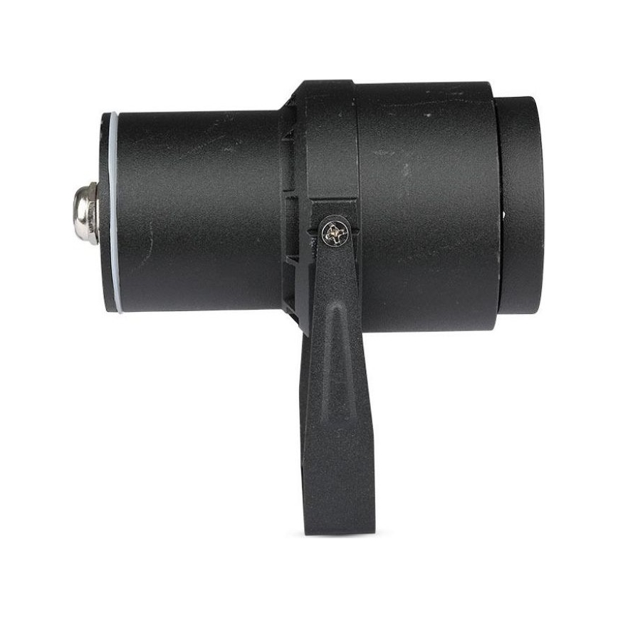 Lampe extérieure LED/12W/100-240V IP65 noir - lumière verte