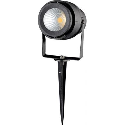 Lampe extérieure LED/12W/100-240V IP65 noir - lumière verte