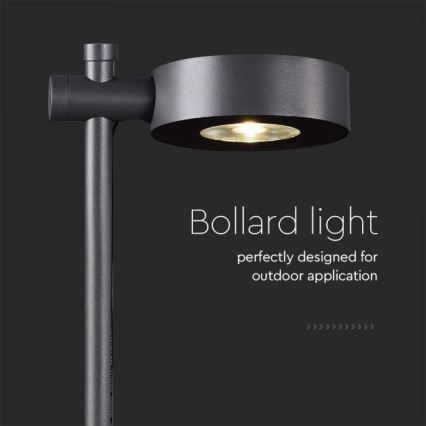 Lampe extérieure LED/7W/230V 4000K IP65 noire