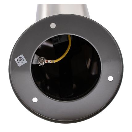 Lampe d'extérieur LED RGBW dimmable LIVIA 1xE27/6,5W/230V 2700-6500K Wi-Fi 100 cm IP44 argentée