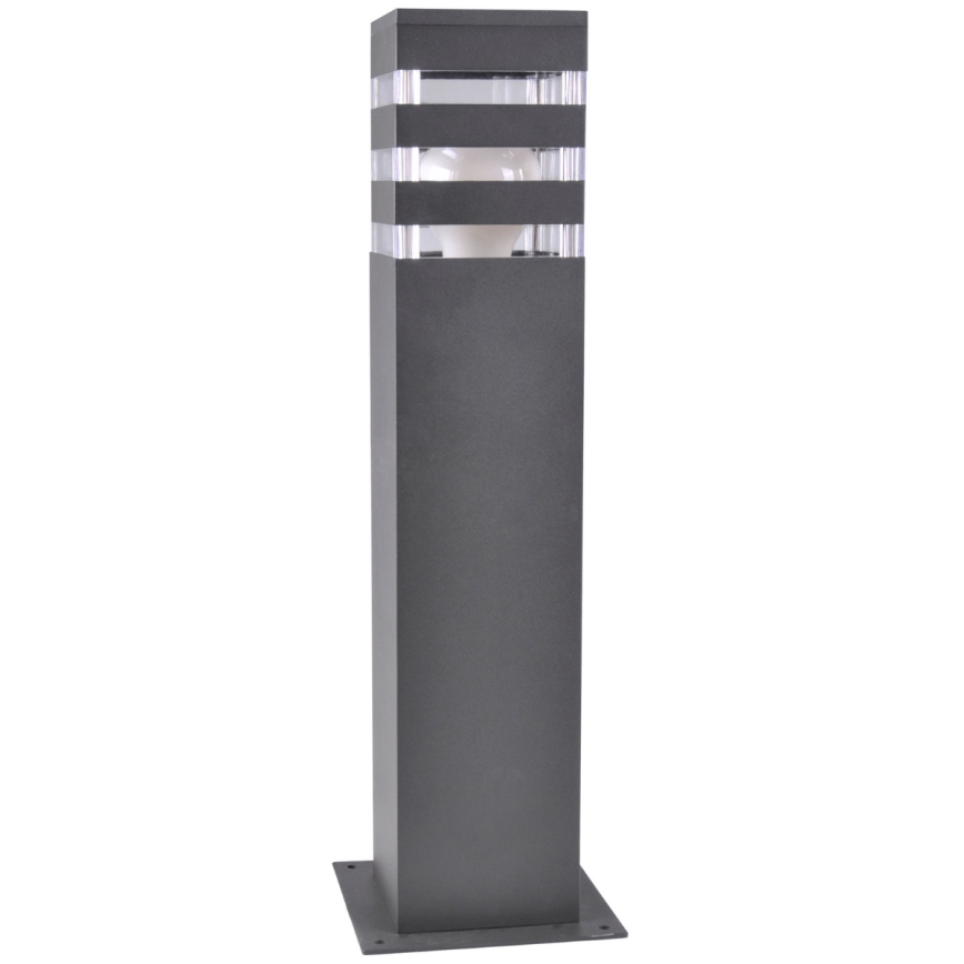 Lampe d'extérieur LED RGBW à intensité variable TEKSAS 1xE27/12W/230V 2700-6500K Wi-Fi 44 cm IP44 anthracite