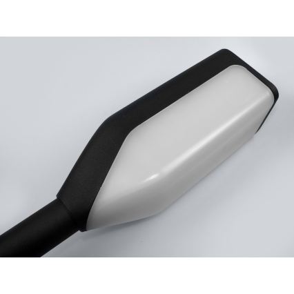 Lampe extérieure LED SAVEN, 6 W, 230 V, 50 cm, IP54, noire