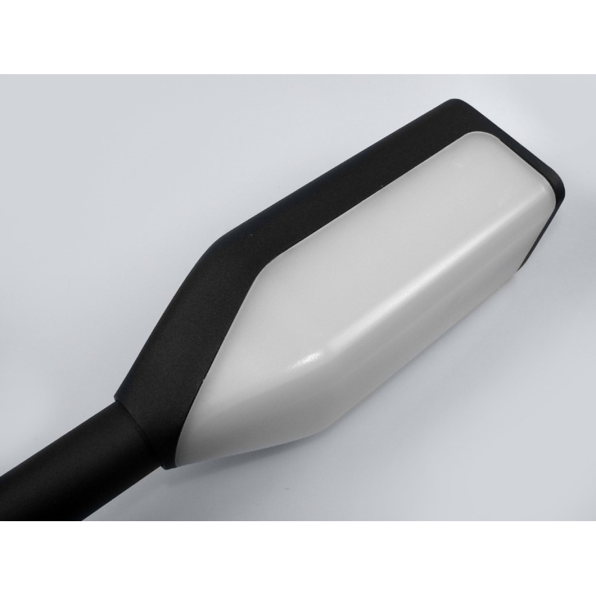 Lampe extérieure LED SAVEN, 6 W, 230 V, 50 cm, IP54, noire