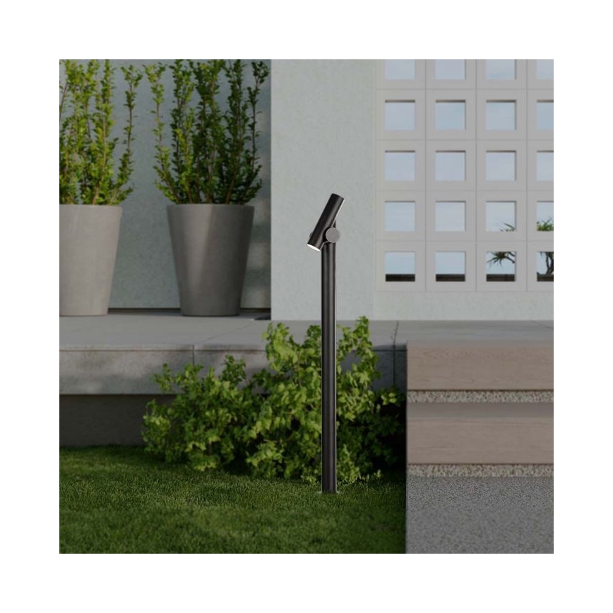 Lampe flexible extérieure LED/4W/230V 4000K IP44 100 cm noir