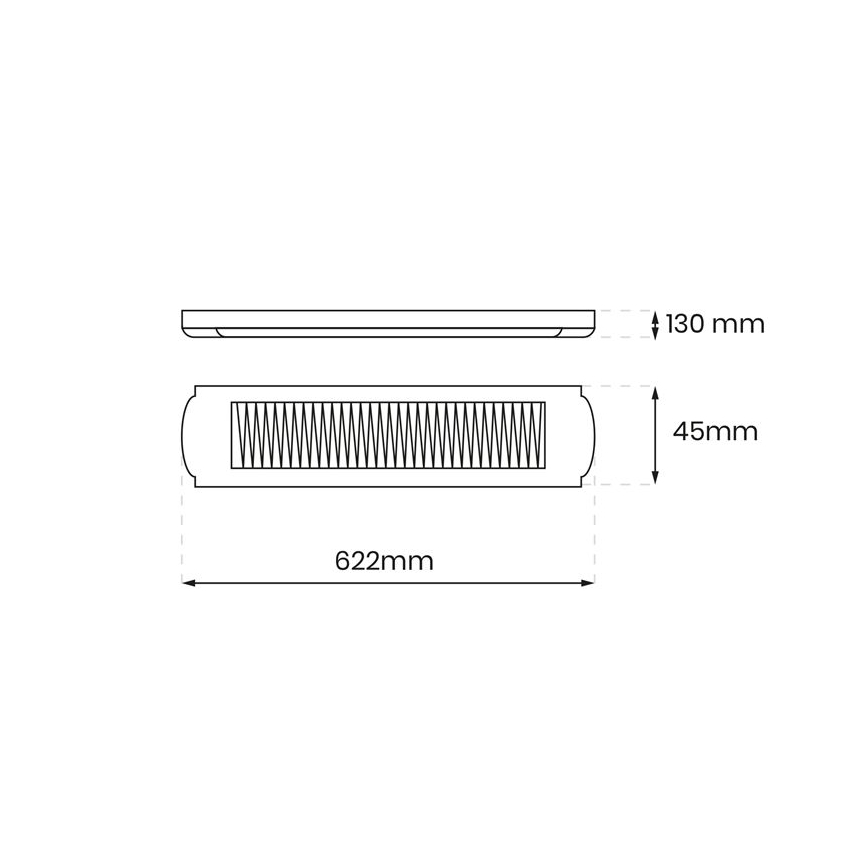 Lampe fluorescente 2xG13/18W/230V
