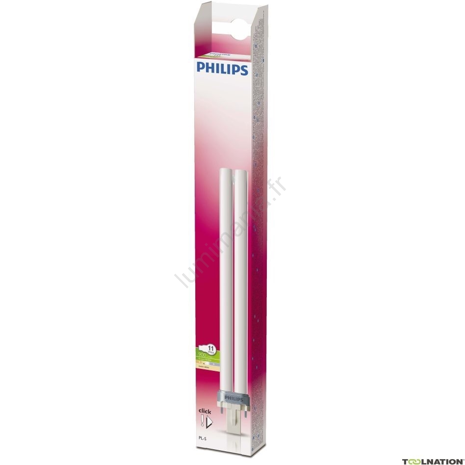 2 Lampes Fluorescentes 11W G23 - Tube U Blanc Chaud 220V, Pour Cuisine, Salle à Manger, éclairage économique