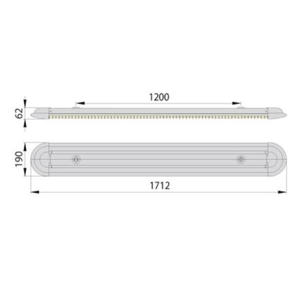 Lampe fluorescente ECO T8 2xG13/58W/230V