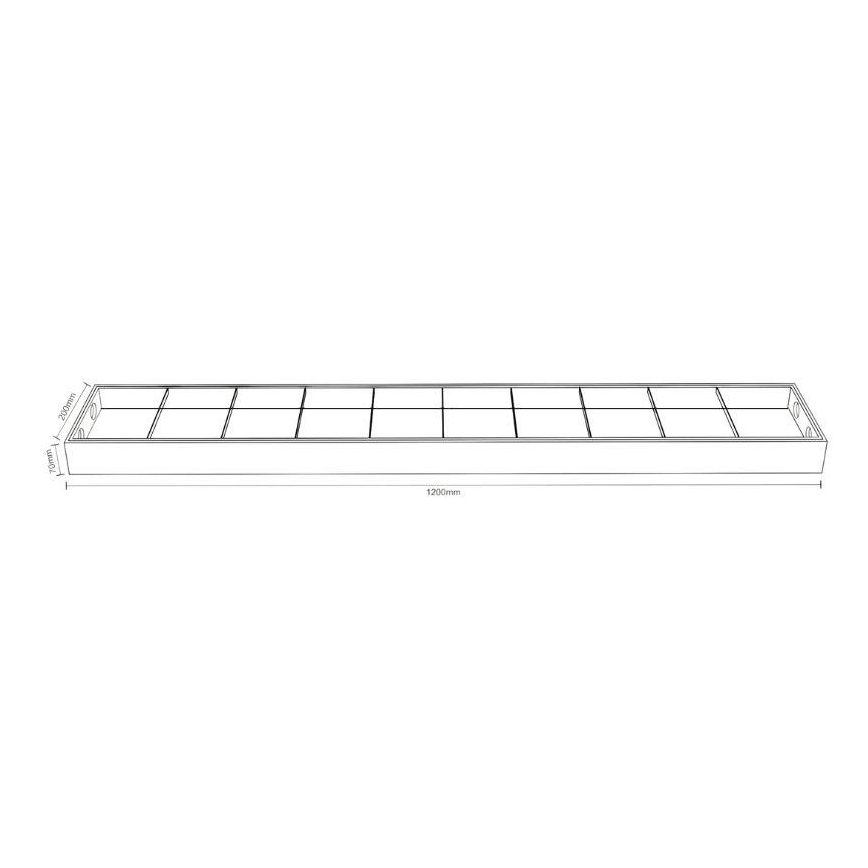 Lampe fluorescente T8 2xG13/18W/230V 120 cm blanc