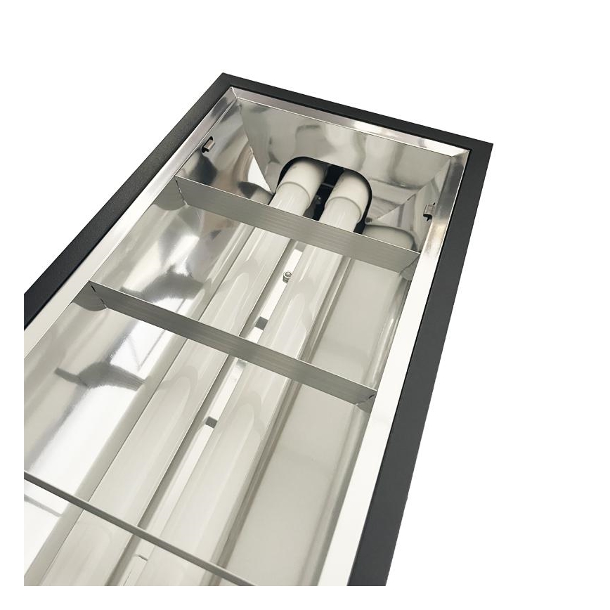 Lampe fluorescente T8 2xG13/18W/230V 120 cm noir