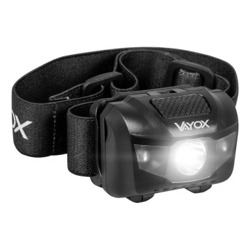 Lampe frontale à intensité variable 3xLED/3xAAA IPX4 100 brillant