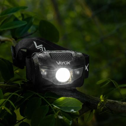 Lampe frontale à intensité variable 3xLED/3xAAA IPX4 100 brillant