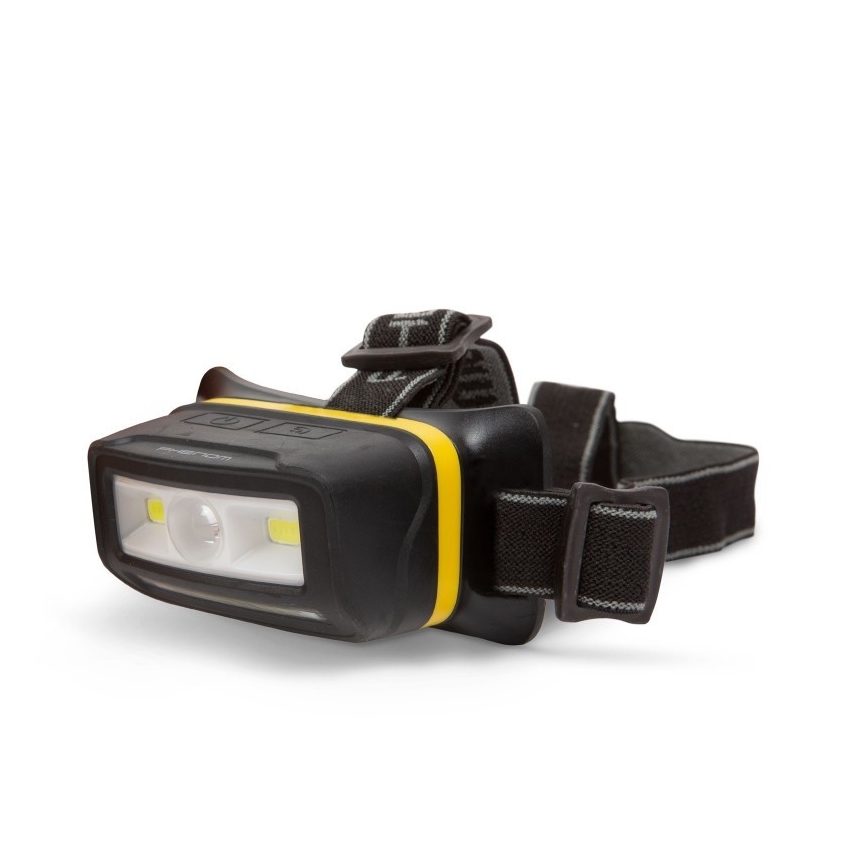 Lampe frontale avec détecteur LED/13W/Li-ion 1500mAh IP65