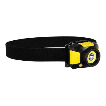 Lampe frontale LED 2xLED/5W/3xAAA + LED/3W