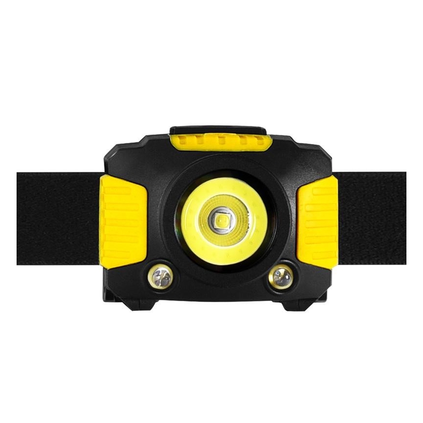 Lampe frontale LED 2xLED/5W/3xAAA + LED/3W