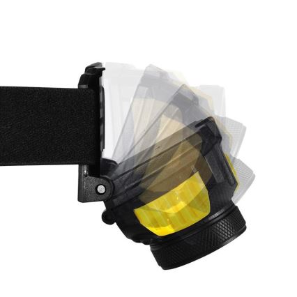 Lampe frontale LED 2xLED/5W/3xAAA + LED/3W