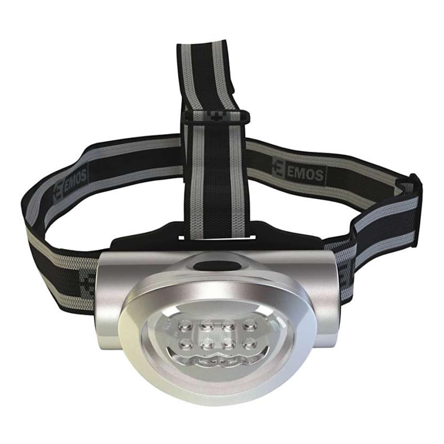 Lampe frontale LED 8xLED/3xAAA