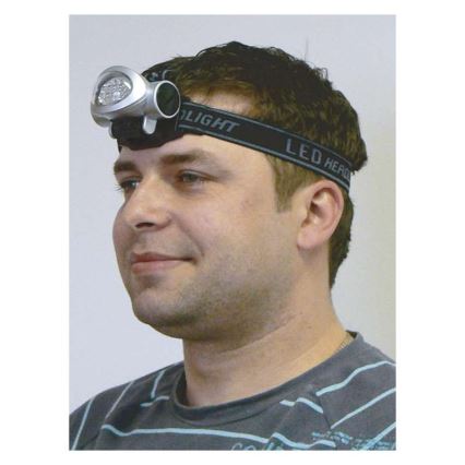 Lampe frontale LED 8xLED/3xAAA