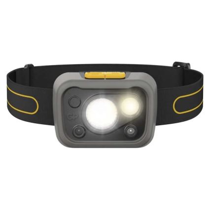 Lampe frontale LED à intensité variable avec détecteur GP DISCOVERY CHW54 LED/3xAAA IPX5