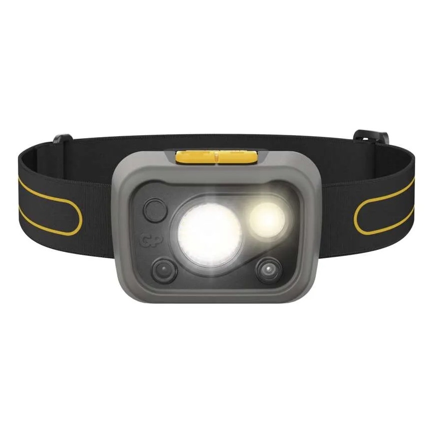 Lampe frontale LED à intensité variable avec détecteur GP DISCOVERY CHW54 LED/3xAAA IPX5