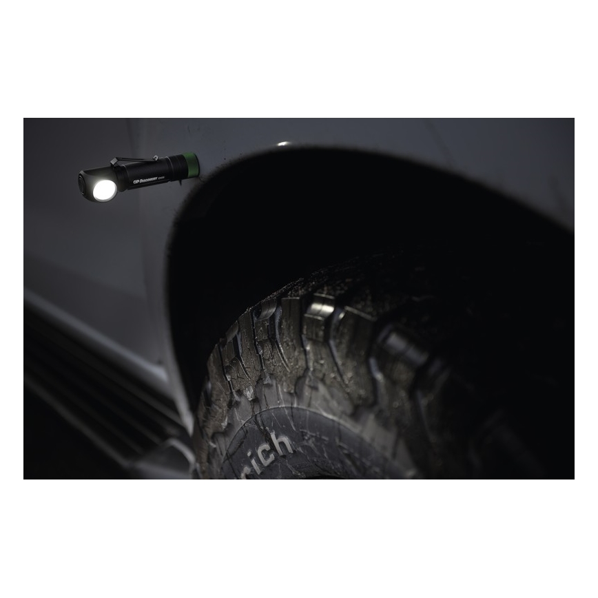 Lampe frontale LED GP DISCOVERY CHR35 LED/3,7V/2600mAh