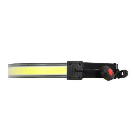 Lampe frontale LED rechargeable 2xLED/5V 180 lm 900 mAh noire