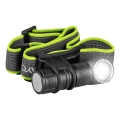Lampe frontale LED rechargeable, à intensité réglable, 3 en 1, avec éclairage rouge LED/10W/5V IP66 500 lm 800 mAh