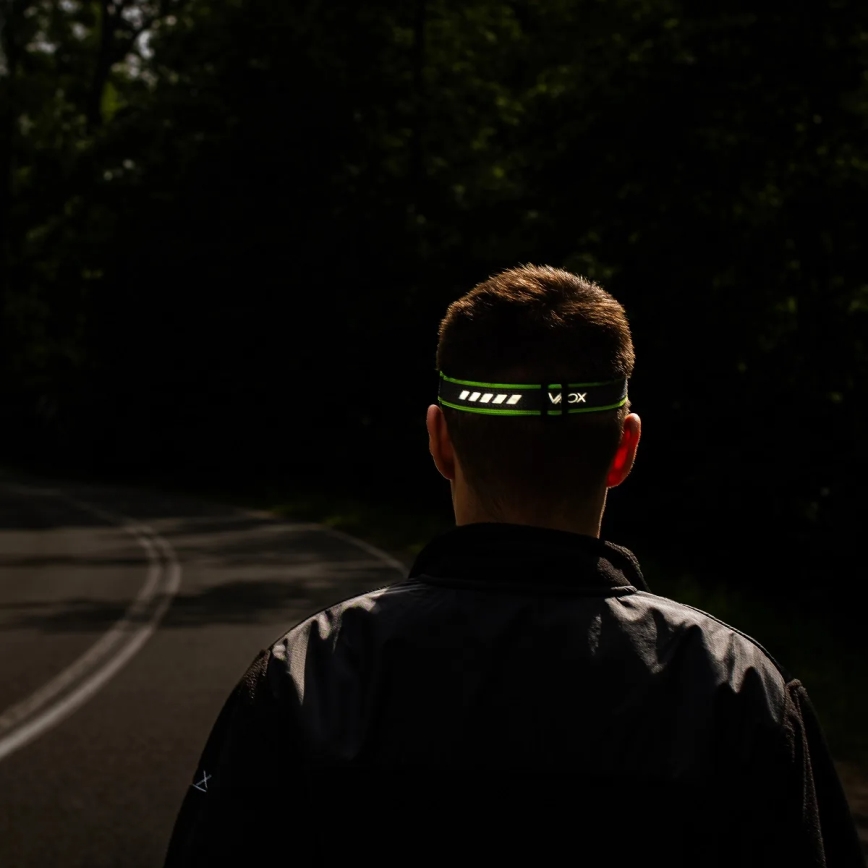 Lampe frontale LED rechargeable à intensité réglable LED/10W/5V/3xAAA IP66 800 lm 1000 mAh