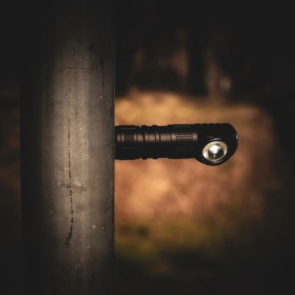 Lampe frontale LED rechargeable, à intensité réglable, 3 en 1, avec éclairage rouge LED/10W/5V IP66 500 lm 800 mAh