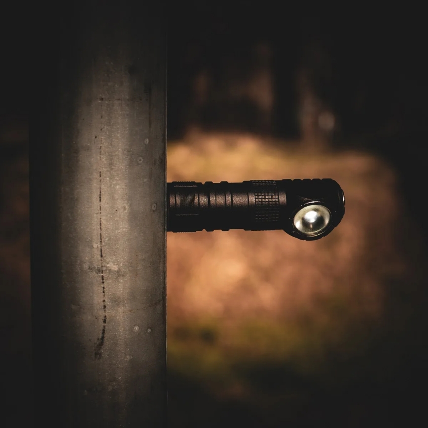 Lampe frontale LED rechargeable, à intensité réglable, 3 en 1, avec éclairage rouge LED/10W/5V IP66 500 lm 800 mAh