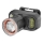 Lampe frontale LED rechargeable, à intensité variable, 3,4 W / 5 V, 1500 mAh