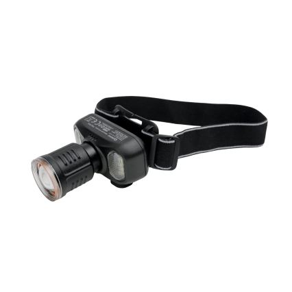Lampe frontale LED rechargeable, à intensité variable, 3,4 W / 5 V, 1500 mAh