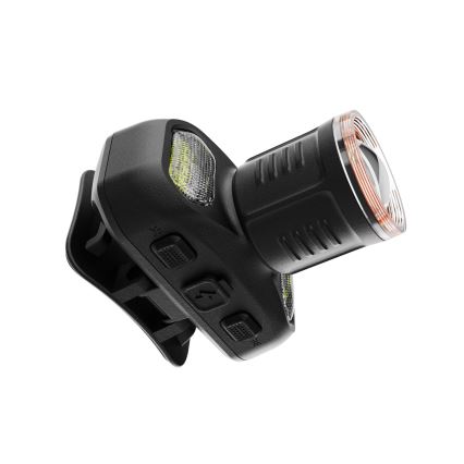 Lampe frontale LED rechargeable, à intensité variable, 3,4 W / 5 V, 1500 mAh