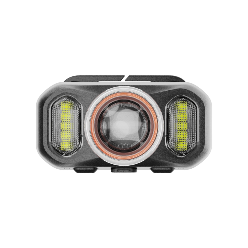Lampe frontale LED rechargeable, à intensité variable, 3,4 W / 5 V, 1500 mAh