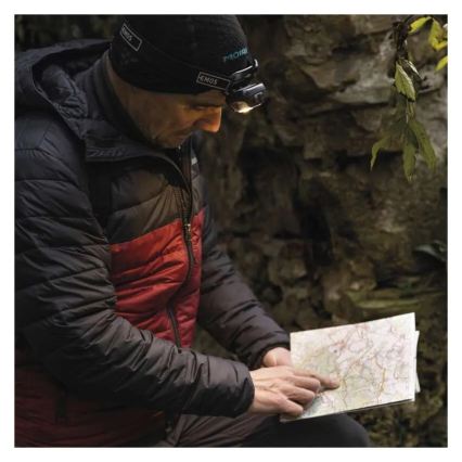 Lampe frontale LED rechargeable USB 1200 mAh