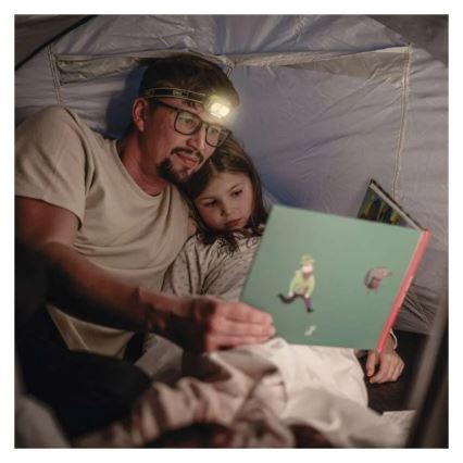 Lampe frontale LED rechargeable USB IP43 800 mAh