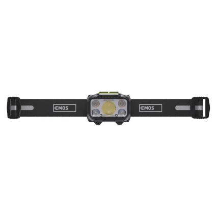 Lampe frontale rechargeable à intensité réglable LED/3xAAA/1000 mAh 3,7V