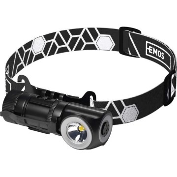 Lampe frontale rechargeable à intensité réglable LED/800 mAh 3,7V